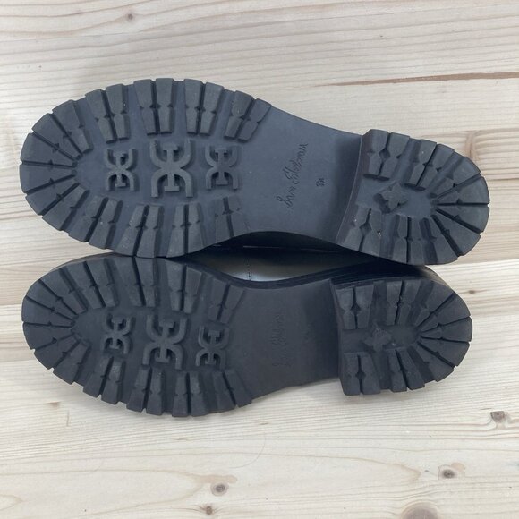 Sam Edelman Womens Penny Loafers Tully Shoes Sz 8.5 Alpine Green Gold Leather - Picture 13 of 16